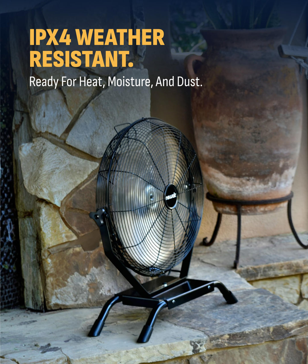 20" Outdoor Wall Mount Fan Q529