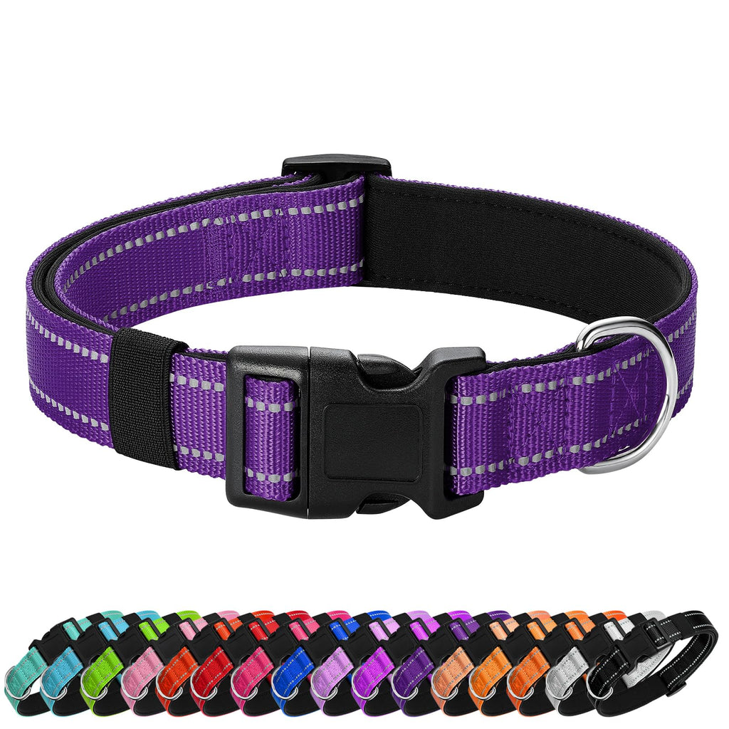 Reflective Adjustable Nylon Dog Collar Y854895