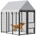 Large Dog Kennel Outdoor with Roof I2200