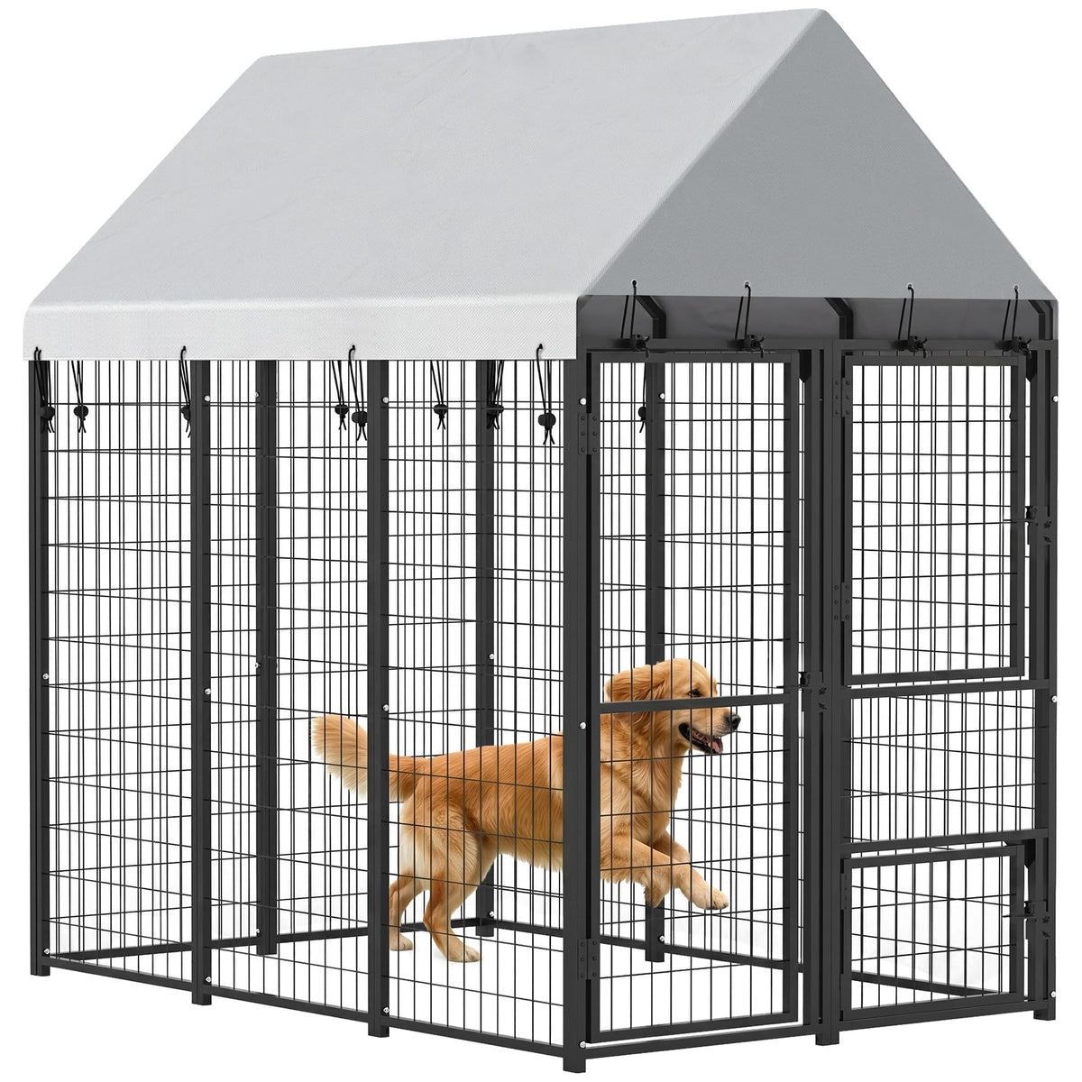 Large Dog Kennel Outdoor with Roof I2200