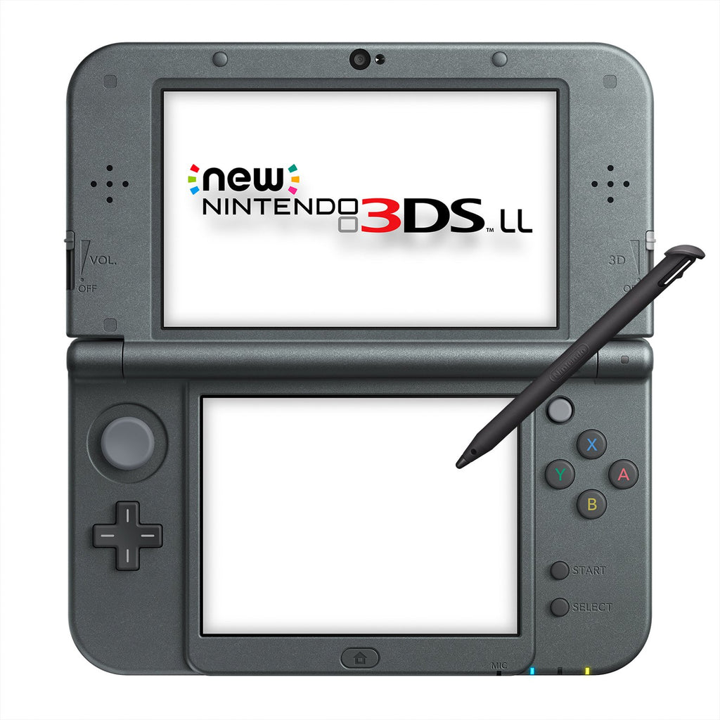 Metallic Black Nintendo 3DS LL X832457