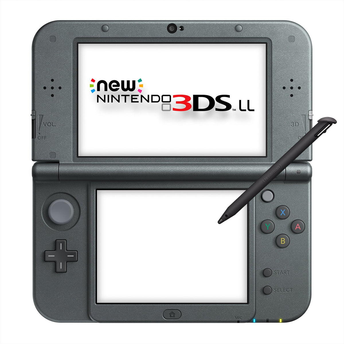 Metallic Black Nintendo 3DS LL X832457