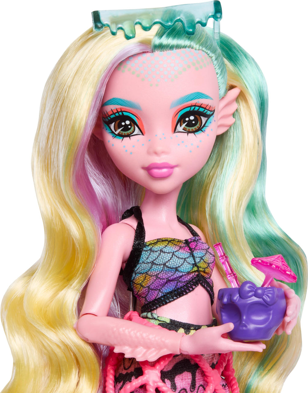 Doll & Playset with Food Accessories & Color-Change Drinks A8797
