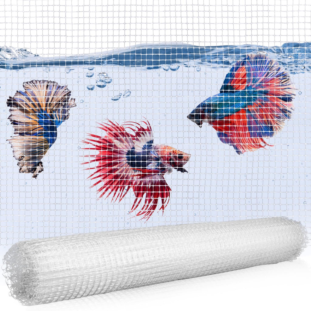 4 x 5 feet Clear Mesh Netting Aquarium Lid A649049