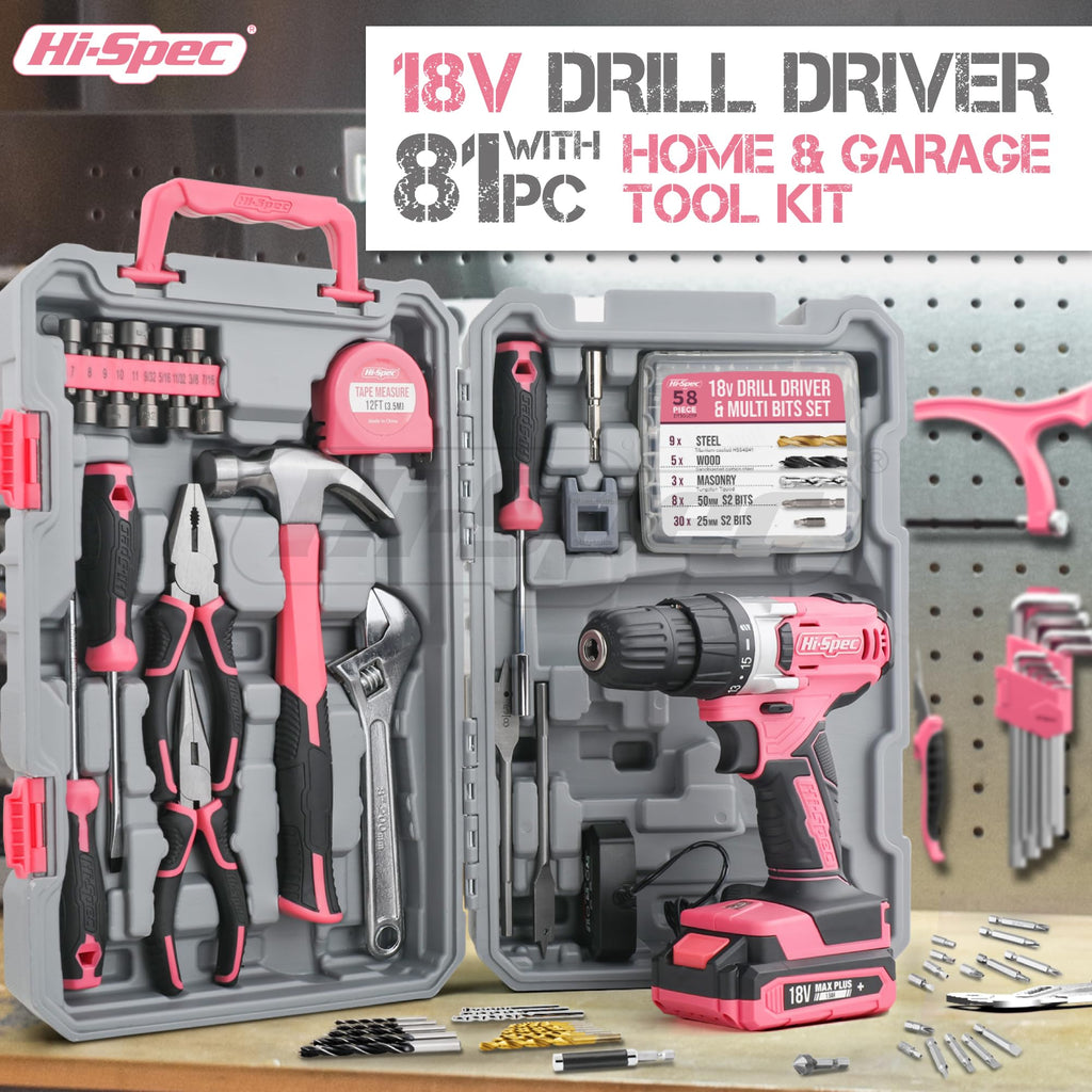 18V Cordless Drill Tool Set Z146212