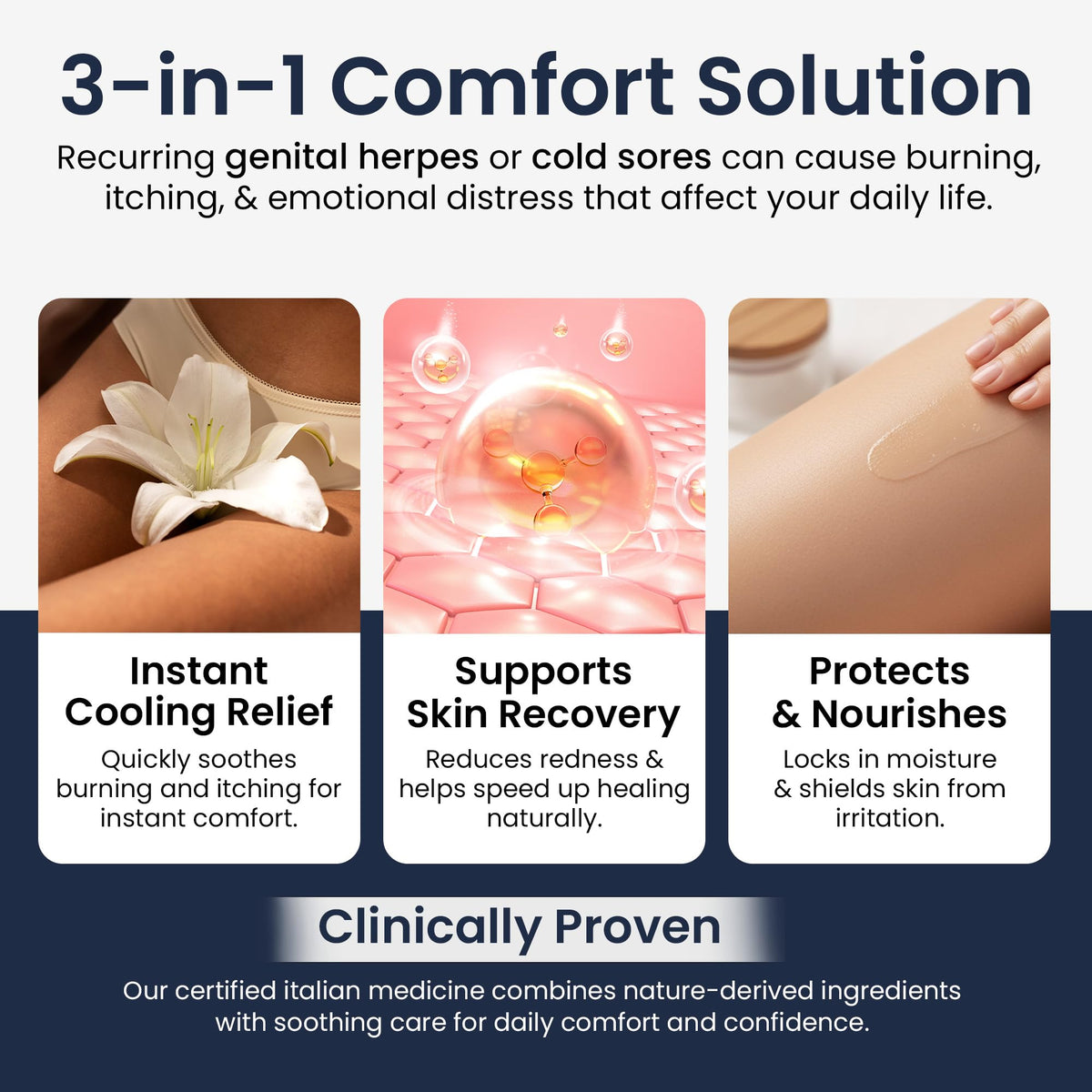 Genital Herpes Treatment Ointment 56g K79507