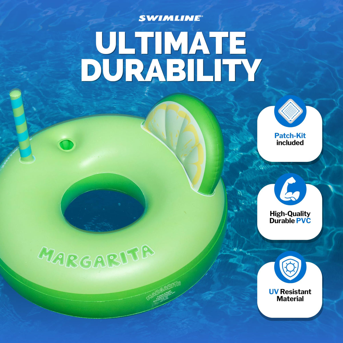 Inflatable Vinyl Pool Ring J185639