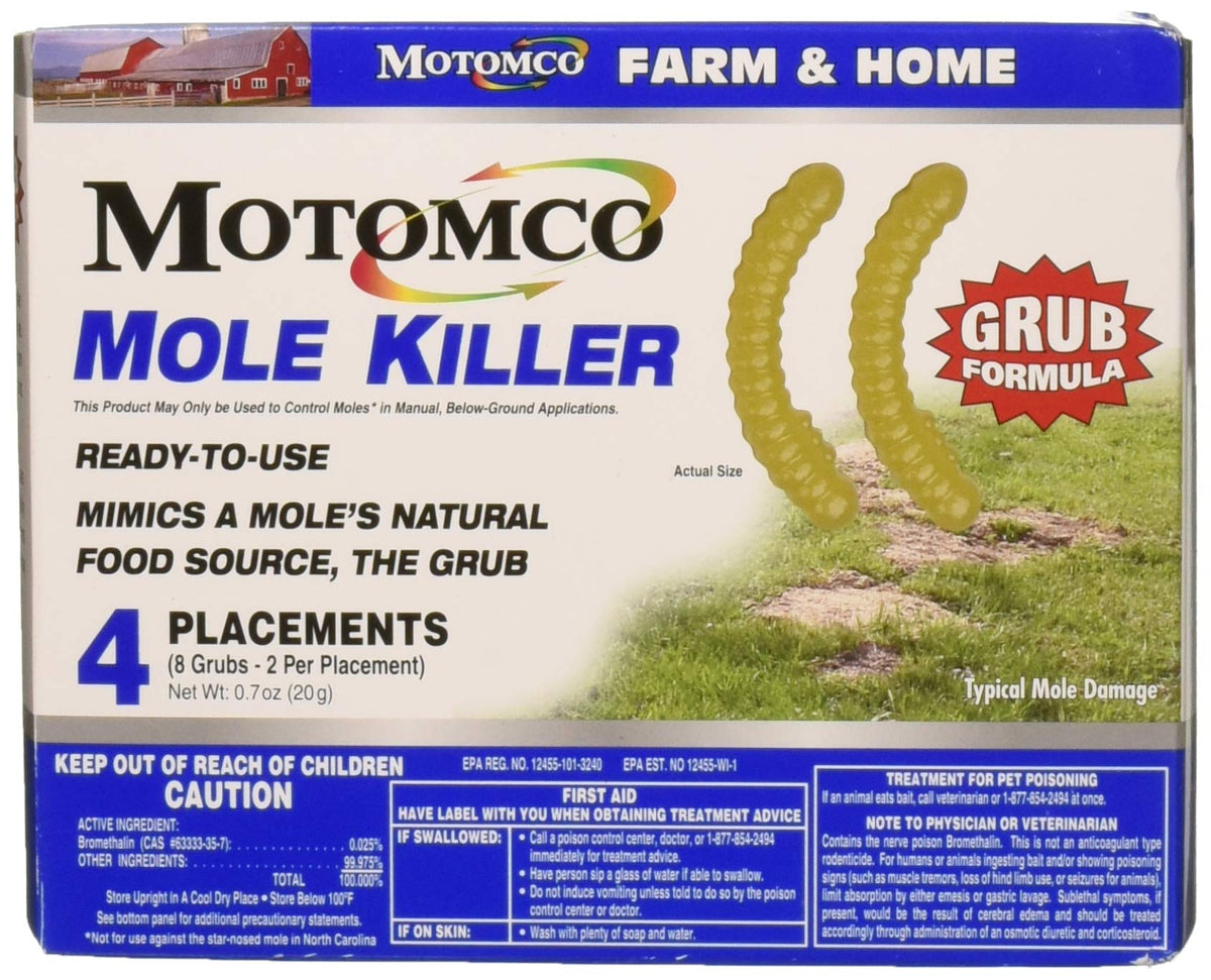 Mole Killer Grub Formula 8 Placements X63432