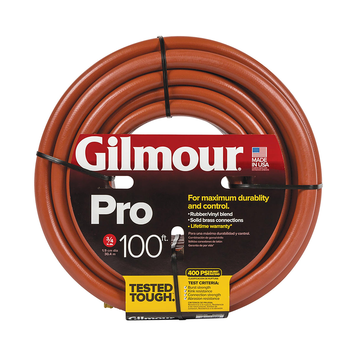 3/4" x 100' Heavy Duty Kink Resistant Garden Hose E92984