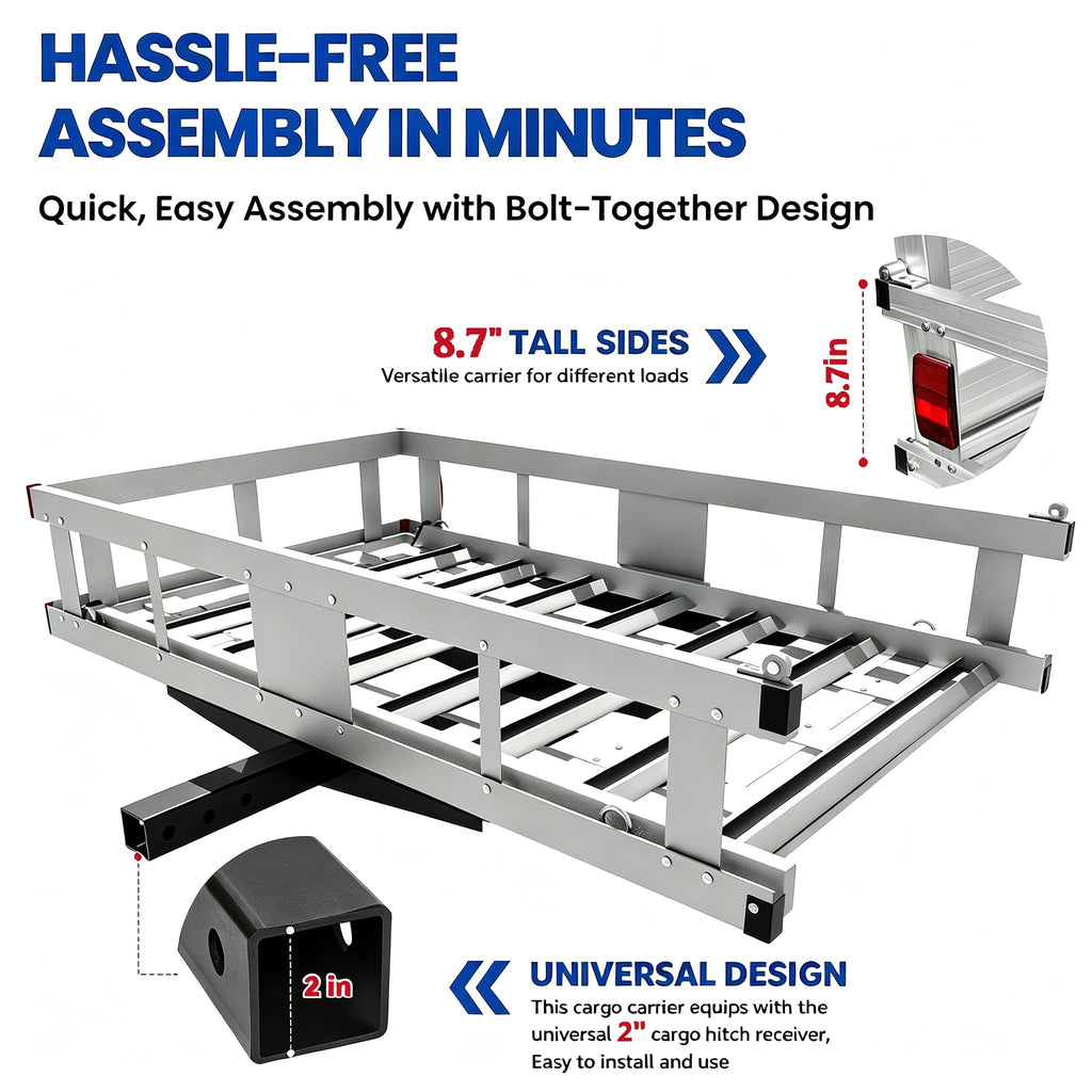 Wheelchair Scooter Carrier with Ramp, 500 lbs Capacity R89326