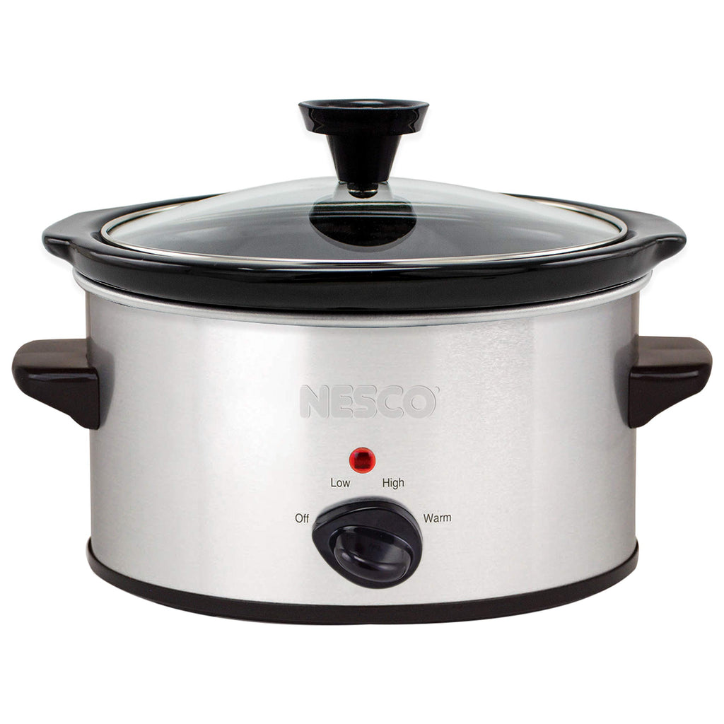 1.5 Quart Silver Slow Cooker E15402