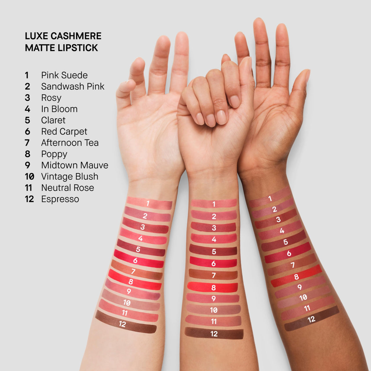 Cashmere Matte Lipstick 0.12 Ounce E917970
