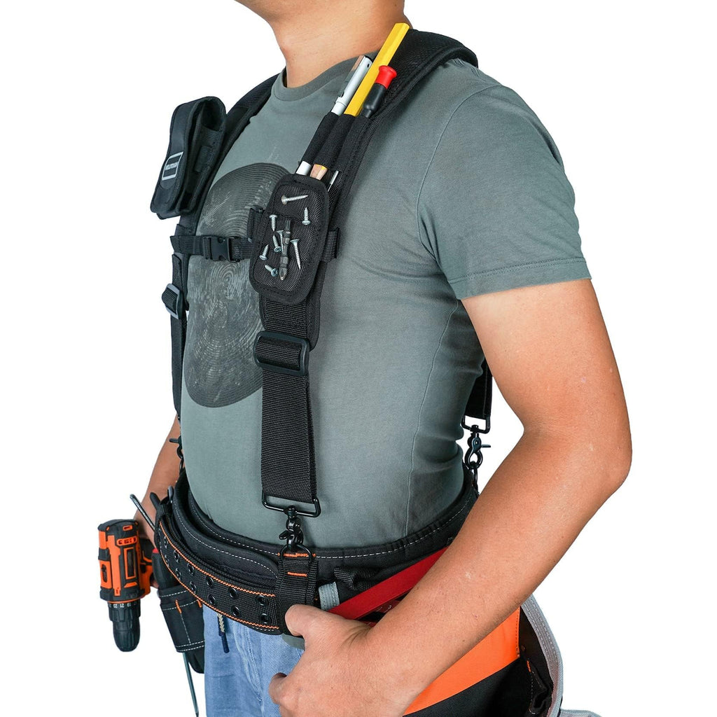 Magnetic Tool Belt Suspenders with Magnetic Wristband H523054