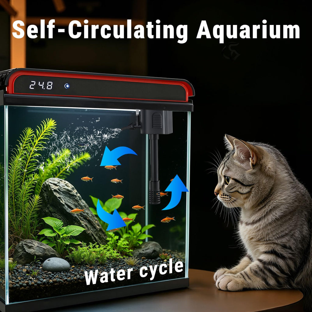 5 Gallon Glass Fish Tank W27788