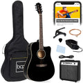 41in All Wood Cutaway Acoustic Electric Guitar Starter Set L680