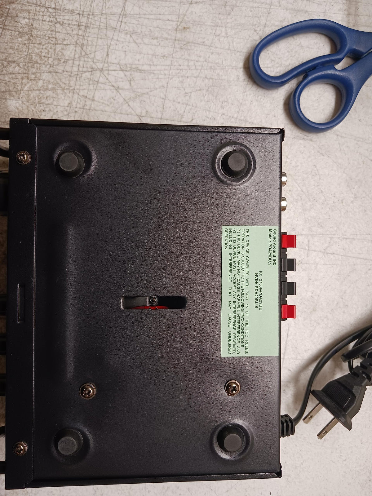 200W Stereo Power Amplifier with Bluetooth J8812