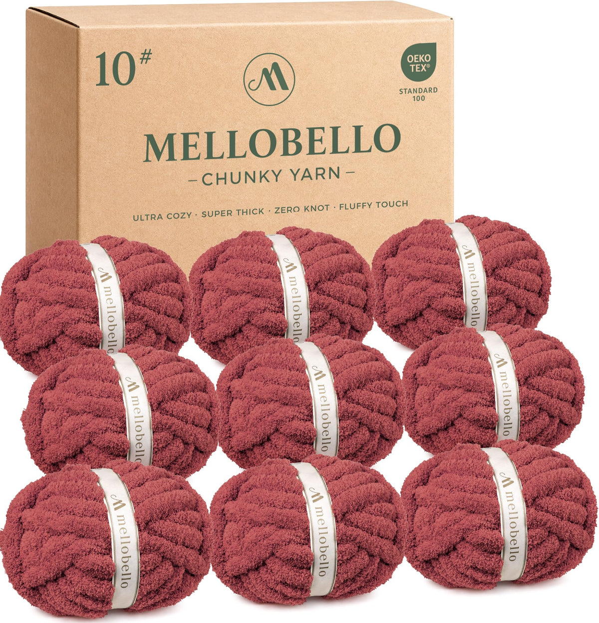 Chunky Chenille Yarn 9 Jumbo Pack D465