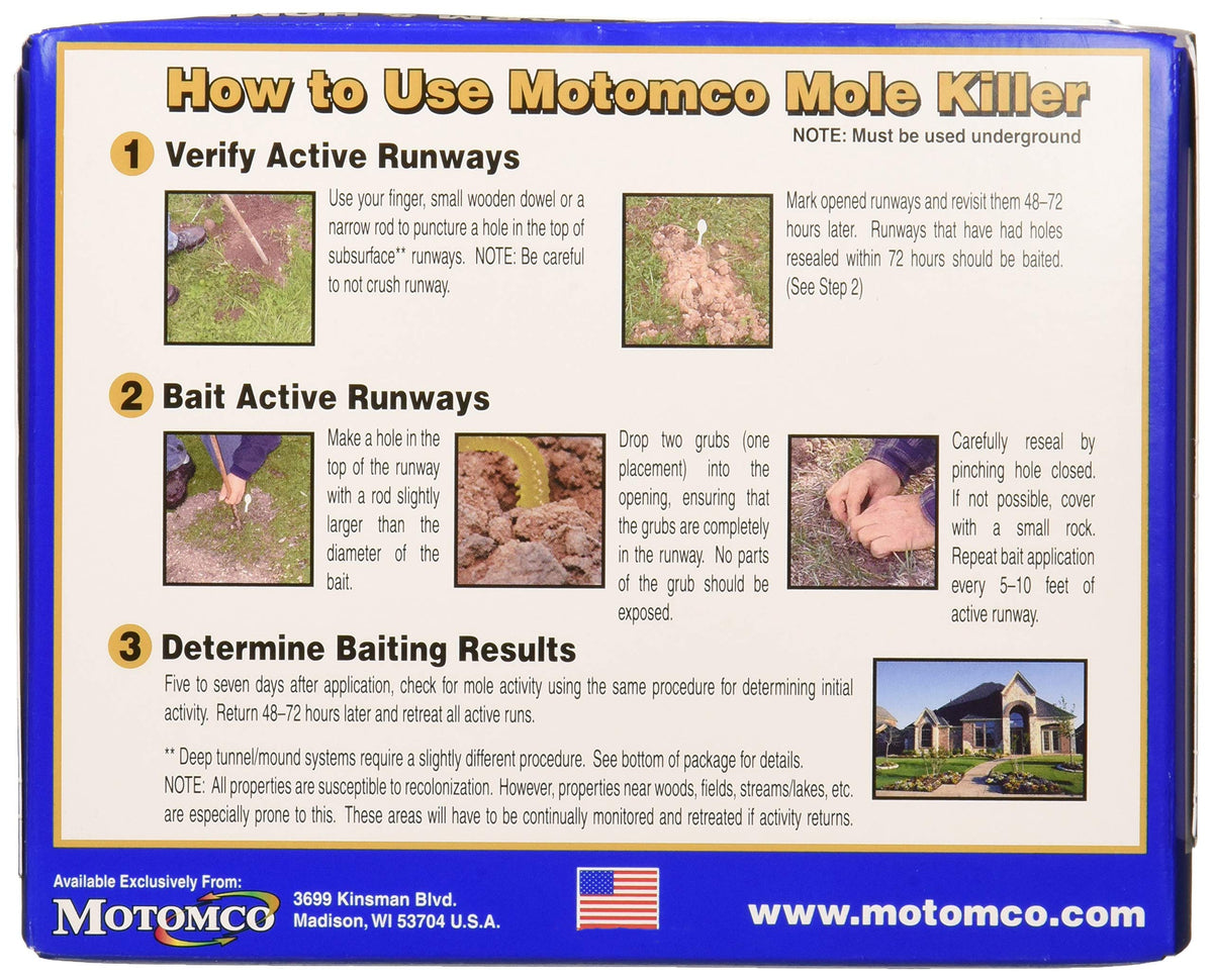 Mole Killer Grub Formula 8 Placements X63432