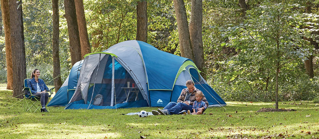 10-Person Camping Dome Tent with Screen Porch A685