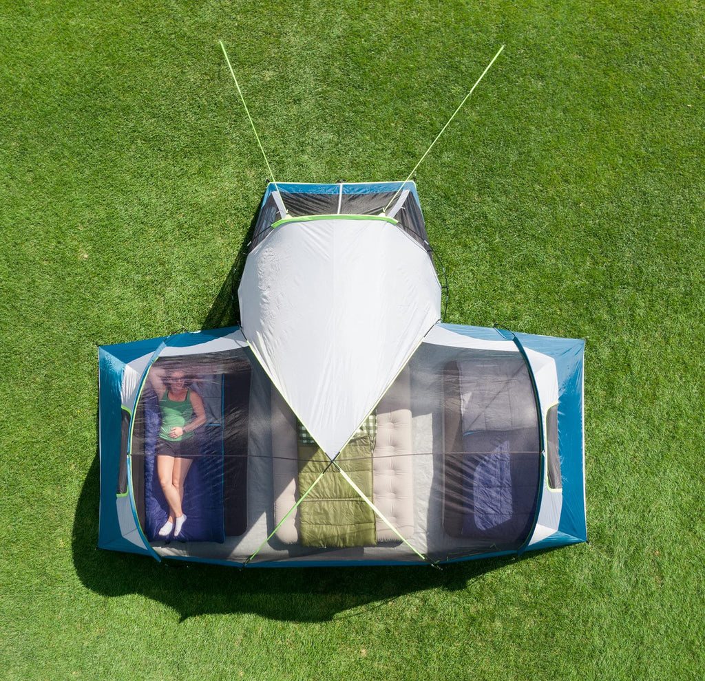 10-Person Camping Dome Tent with Screen Porch A685