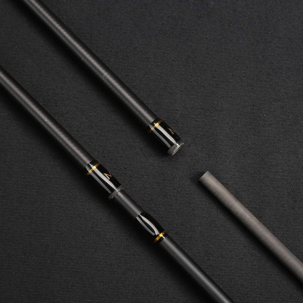 2 Piece 7 Feet 24 Ton Carbon Fiber Spincasting Fishing Rod with 2 Tips P2170