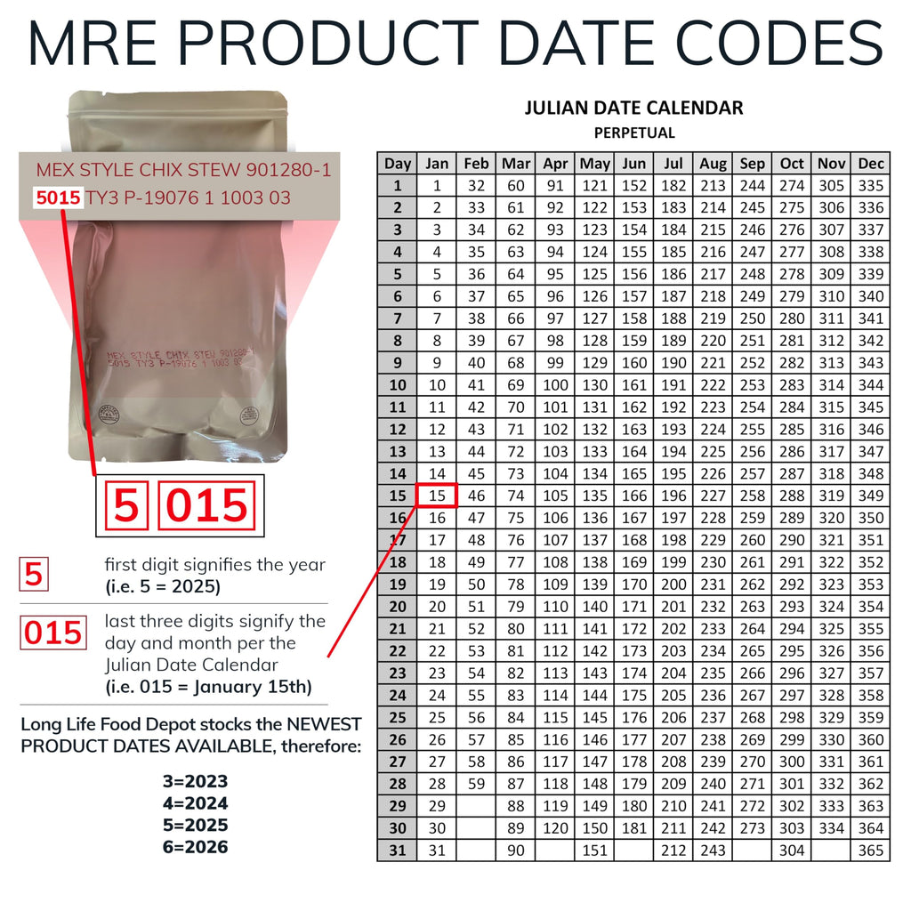 MRE Cookie Combo 12-Pack E311